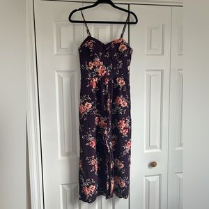 Flowered romper